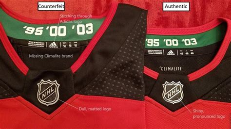 Adidas hockey jersey fake